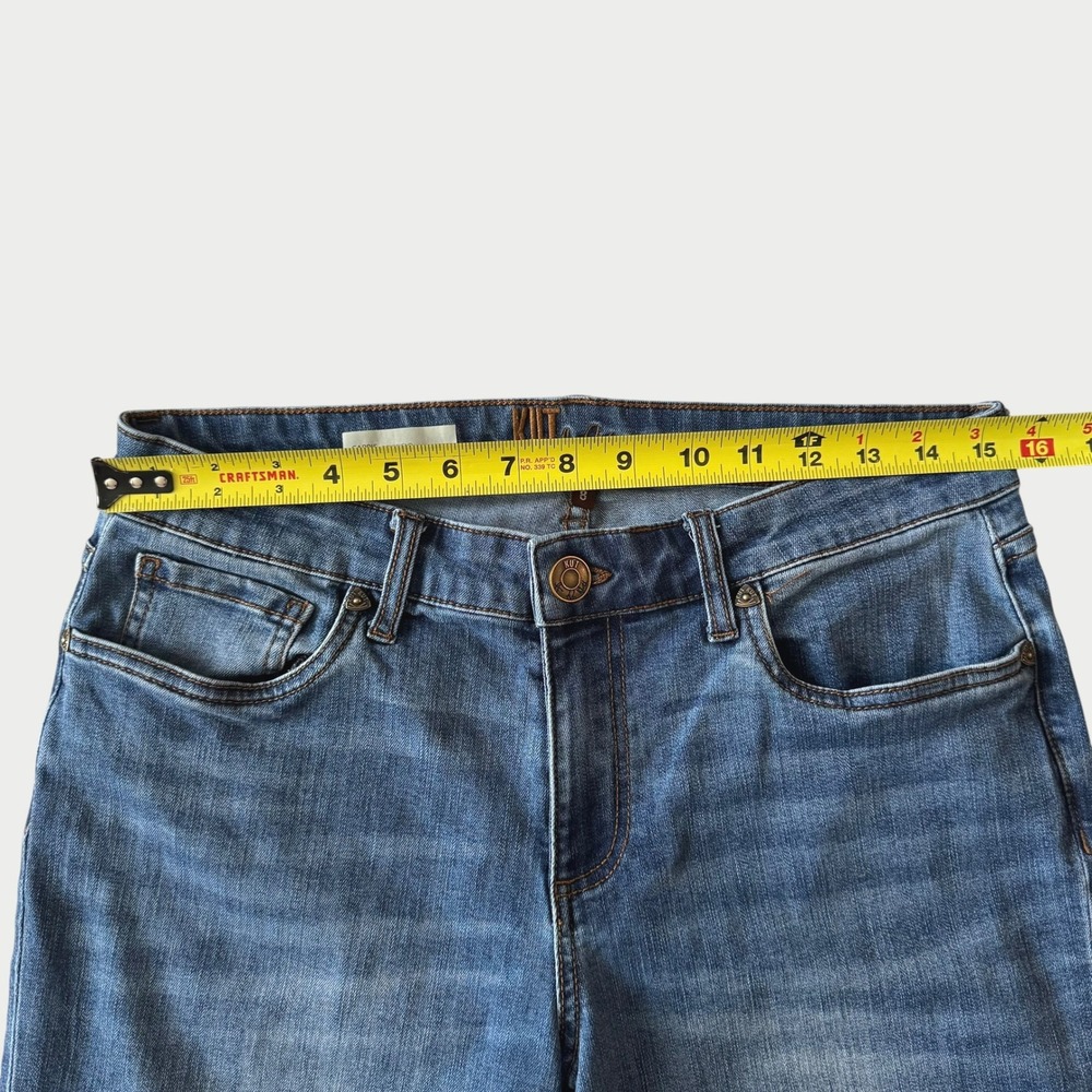 KUT from the Kloth Carrie Boyfriend Jeans Womens 8 Everyday Normcore Minimalist - Picture 6 of 10